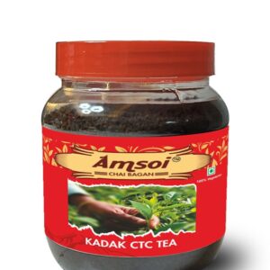 AMSOI KADAK CTC TEA - 250GM ROUND JAR 2