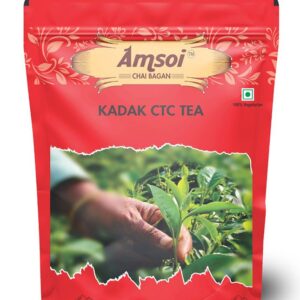 Amsoi Kadak CTC Tea 1 Kg Pouch w-675 H-802 - Front